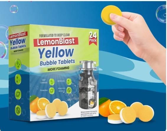 LEMONBLAST YELLOW BUBBLE TABLETS (24PC) | 🔥FLAT 100RS OFF SAVING🔥