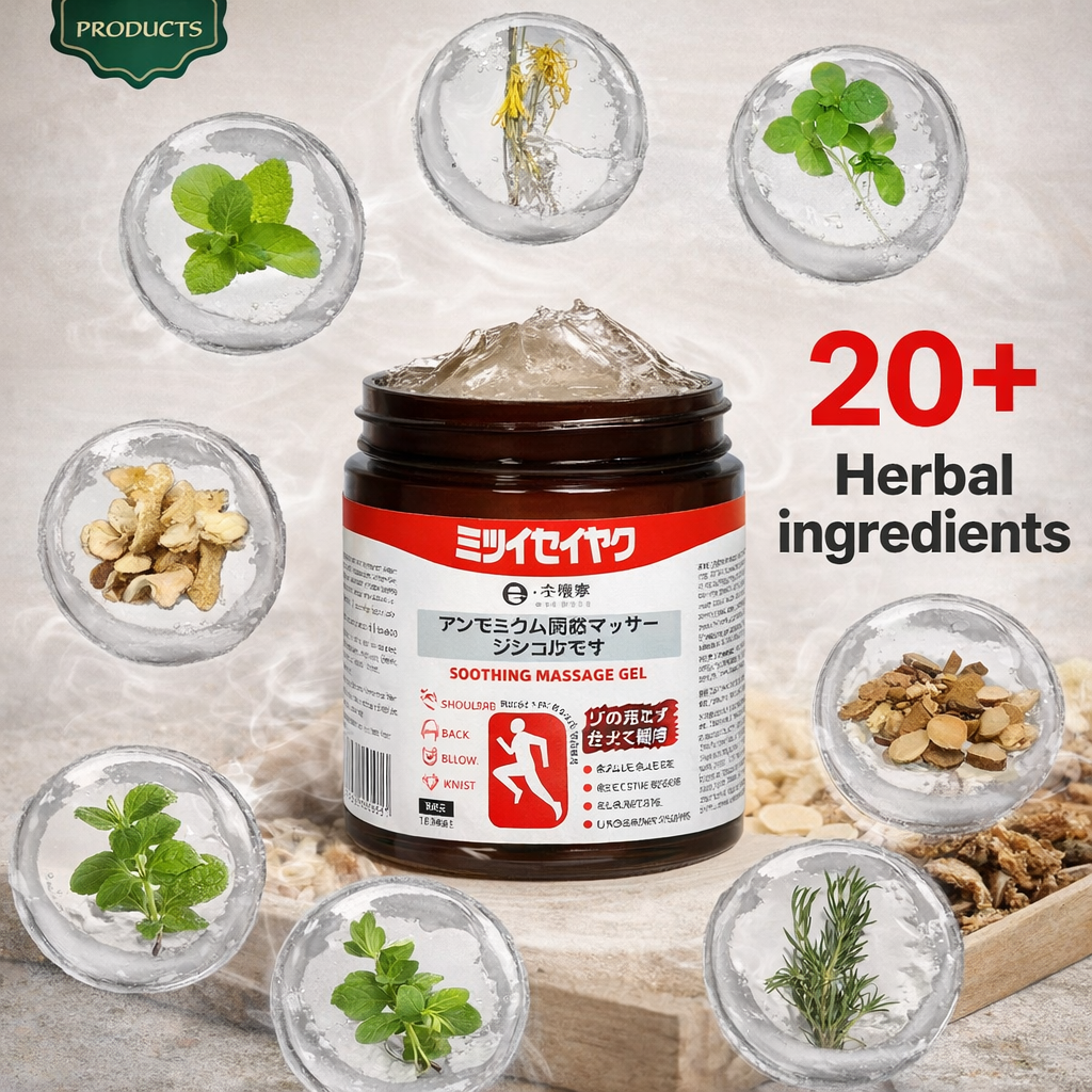 Japanese Instant Pain Relief Soothing Massage Gel |🔥Buy 1 Get 1 Free🔥