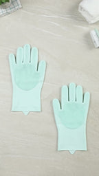 MAGIC SILICONE CLEANING HAND GLOVES FOR KITCHEN